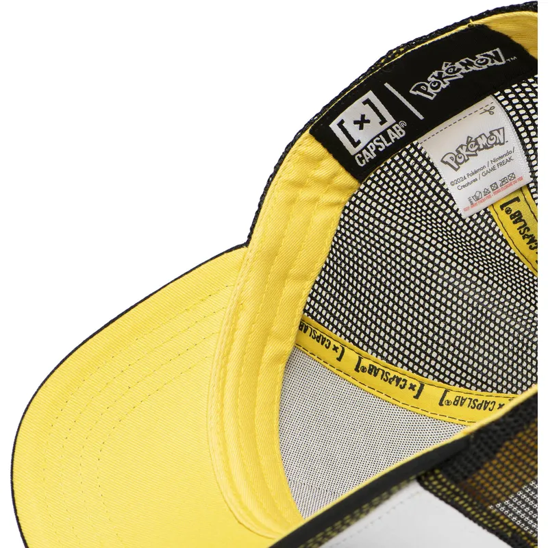 cap-kumer-black-snapback-pikachu-pokemon-capslab