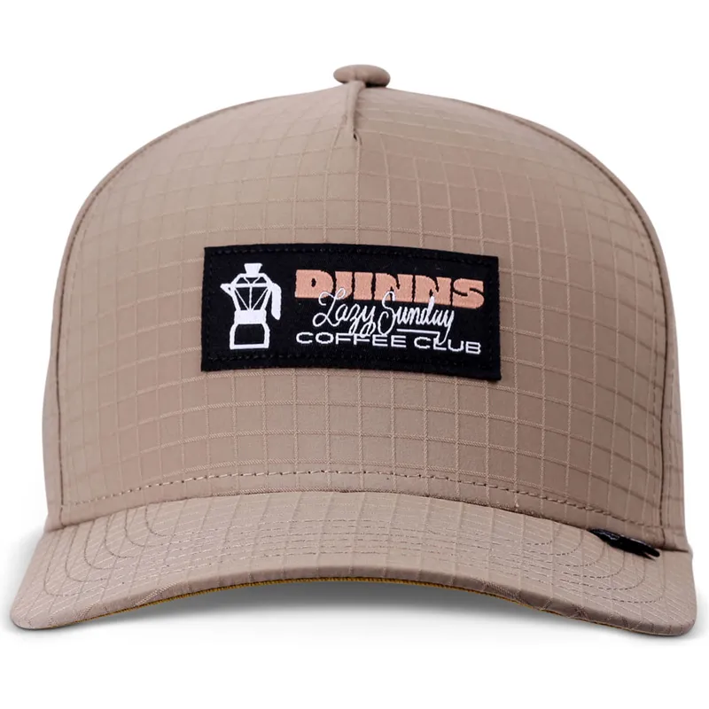 mutsid-kumer-pruun-snapback-hft-sunday-coffee-ripstop-djinns