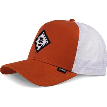 Djinns HFT Match DNC Orange and White Trucker Hat