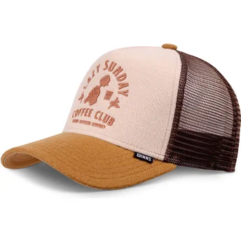 Mütsid kumer pruun snapback Lazy Barista Djinns