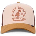 mutsid-kumer-pruun-snapback-lazy-barista-djinns