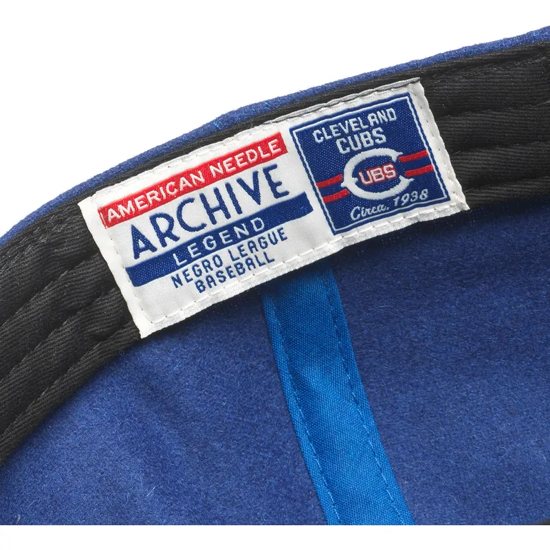 cap-kumer-blue-adjustable-strap-cleveland-cubs-mlb-american-needle