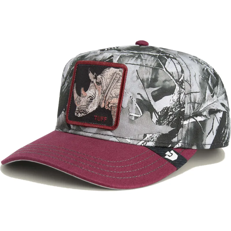 mutsid-kumer-punane-snapback-tuff-camo-desaturated-camo-the-farm-goorin-bros