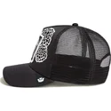 cap-kumer-black-snapback-gato-dia-de-michi-dia-los-muertos-the-farm-the-farm-de-goorin-bros
