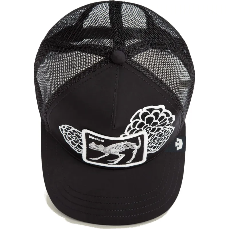 cap-kumer-black-snapback-gato-dia-de-michi-dia-los-muertos-the-farm-the-farm-de-goorin-bros