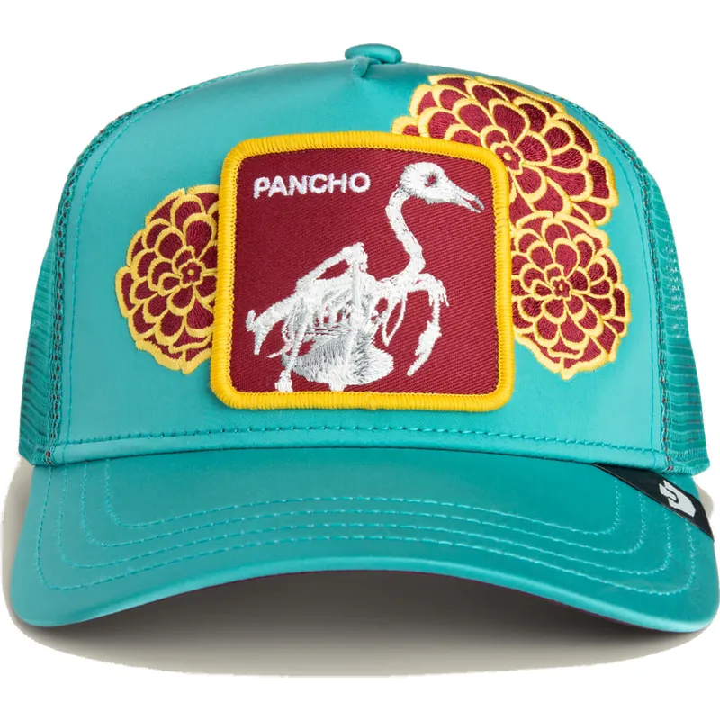 cap-kumer-blue-snapback-flamenco-dia-de-pancho-dia-los-muertos-the-farm-the-farm-de-goorin-bros
