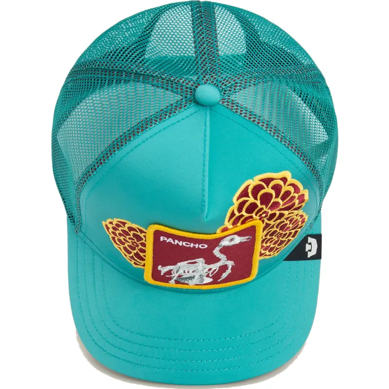 cap-kumer-blue-snapback-flamenco-dia-de-pancho-dia-los-muertos-the-farm-the-farm-de-goorin-bros
