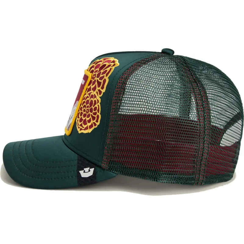 cap-kumer-green-snapback-caballo-dia-de-potro-dia-los-muertos-the-farm-the-farm-de-goorin-bros
