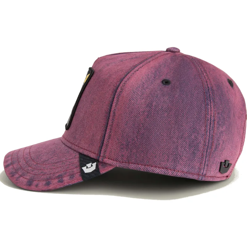 mutsid-kumer-punane-snapback-denim-menace-rail-bird-the-showdown-the-farm-goorin-bros