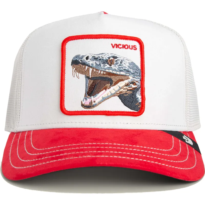 mutsid-kumer-valge-snapback-vicious-suede-snake-suede-truckers-the-farm-goorin-bros