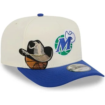 Mütsid kumer sinine snapback 9FIFTY A Frame Precurved Hardwood Classics Dallas Mavericks NBA New Era