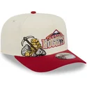 mutsid-kumer-punane-snapback-9fifty-a-frame-precurved-hardwood-classics-denver-nuggets-nba-new-era