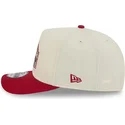 mutsid-kumer-punane-snapback-9fifty-a-frame-precurved-hardwood-classics-denver-nuggets-nba-new-era