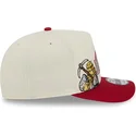mutsid-kumer-punane-snapback-9fifty-a-frame-precurved-hardwood-classics-denver-nuggets-nba-new-era