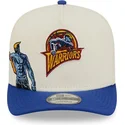 cap-kumer-blue-snapback-9fifty-a-frame-precurved-hardwood-classics-golden-state-warriors-nba-new-era