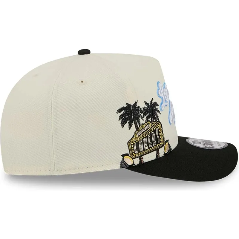 mutsid-kumer-must-snapback-9fifty-a-frame-precurved-hardwood-classics-los-angeles-lakers-nba-new-era
