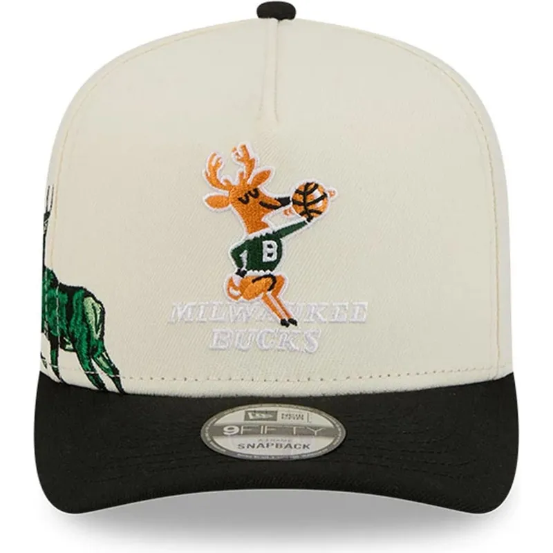 mutsid-kumer-must-snapback-9fifty-a-frame-precurved-hardwood-classics-milwaukee-bucks-nba-new-era