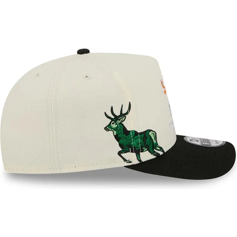 mutsid-kumer-must-snapback-9fifty-a-frame-precurved-hardwood-classics-milwaukee-bucks-nba-new-era