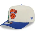 mutsid-kumer-sinine-snapback-9fifty-a-frame-precurved-hardwood-classics-new-york-knicks-nba-new-era