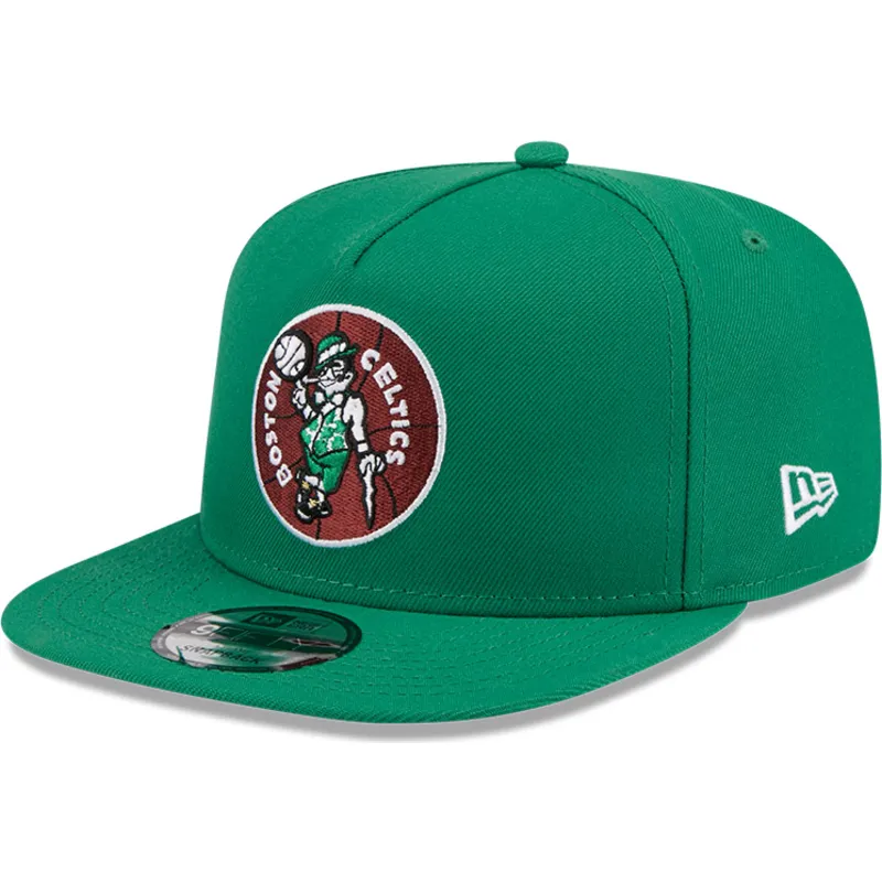 mutsid-lame-roheline-snapback-9fifty-a-frame-hardwood-classics-boston-celtics-nba-new-era