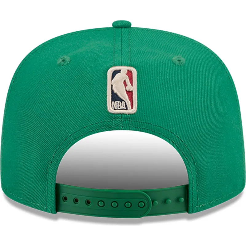 mutsid-lame-roheline-snapback-9fifty-a-frame-hardwood-classics-boston-celtics-nba-new-era