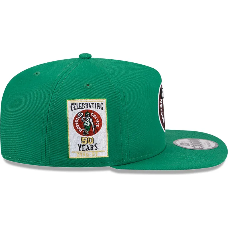 mutsid-lame-roheline-snapback-9fifty-a-frame-hardwood-classics-boston-celtics-nba-new-era