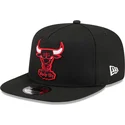cap-lame-black-snapback-9fifty-a-frame-hardwood-classics-chicago-bulls-nba-new-era