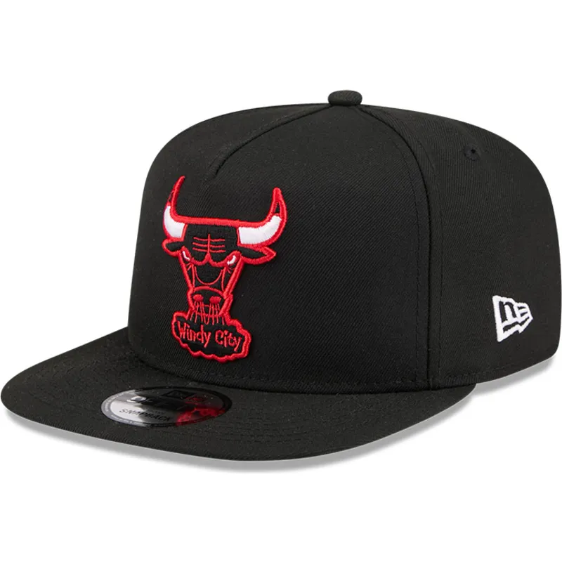 cap-lame-black-snapback-9fifty-a-frame-hardwood-classics-chicago-bulls-nba-new-era