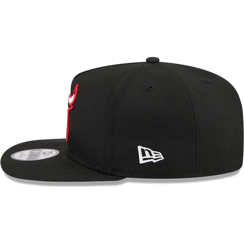 cap-lame-black-snapback-9fifty-a-frame-hardwood-classics-chicago-bulls-nba-new-era