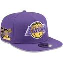 mutsid-lame-violetne-snapback-9fifty-a-frame-hardwood-classics-los-angeles-lakers-nba-new-era