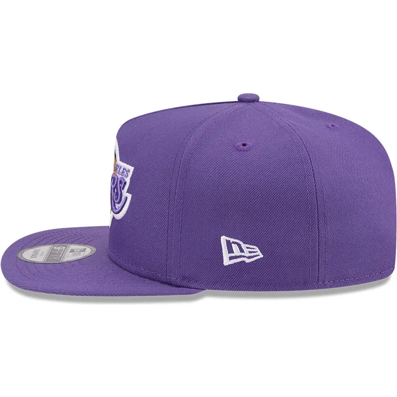 cap-lame-violet-snapback-9fifty-a-frame-hardwood-classics-los-angeles-lakers-nba-new-era