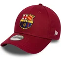 cap-kumer-red-snapback-lastele-9forty-ajustable-fc-barcelona-laliga-new-era