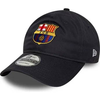 Mütsid kumer meresinine snapback 9TWENTY ajustable FC Barcelona LALIGA New Era