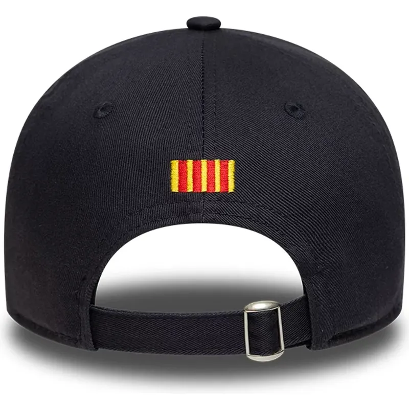 mutsid-kumer-meresinine-snapback-9twenty-ajustable-fc-barcelona-laliga-new-era