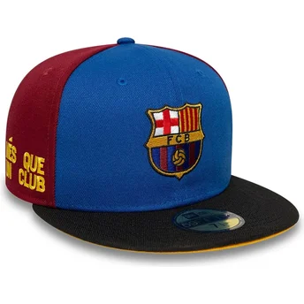 Mütsid kumer mitmevärviline snapback 59FIFTY FC Barcelona LALIGA New Era