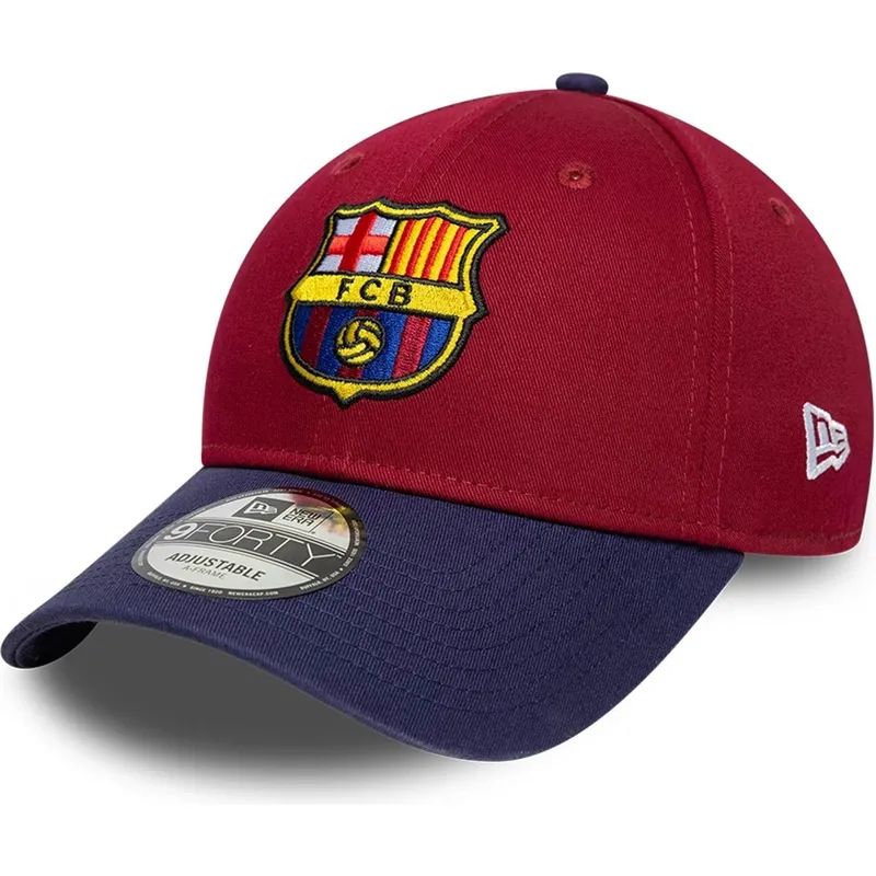 mutsid-kumer-mitmevarviline-snapback-9forty-ajustable-fc-barcelona-laliga-new-era