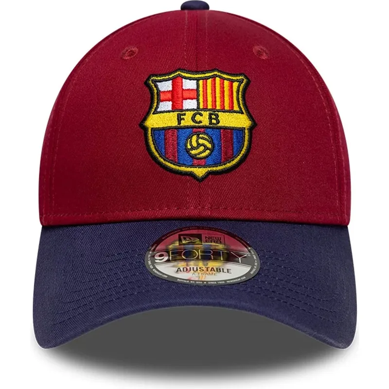 mutsid-kumer-mitmevarviline-snapback-9forty-ajustable-fc-barcelona-laliga-new-era