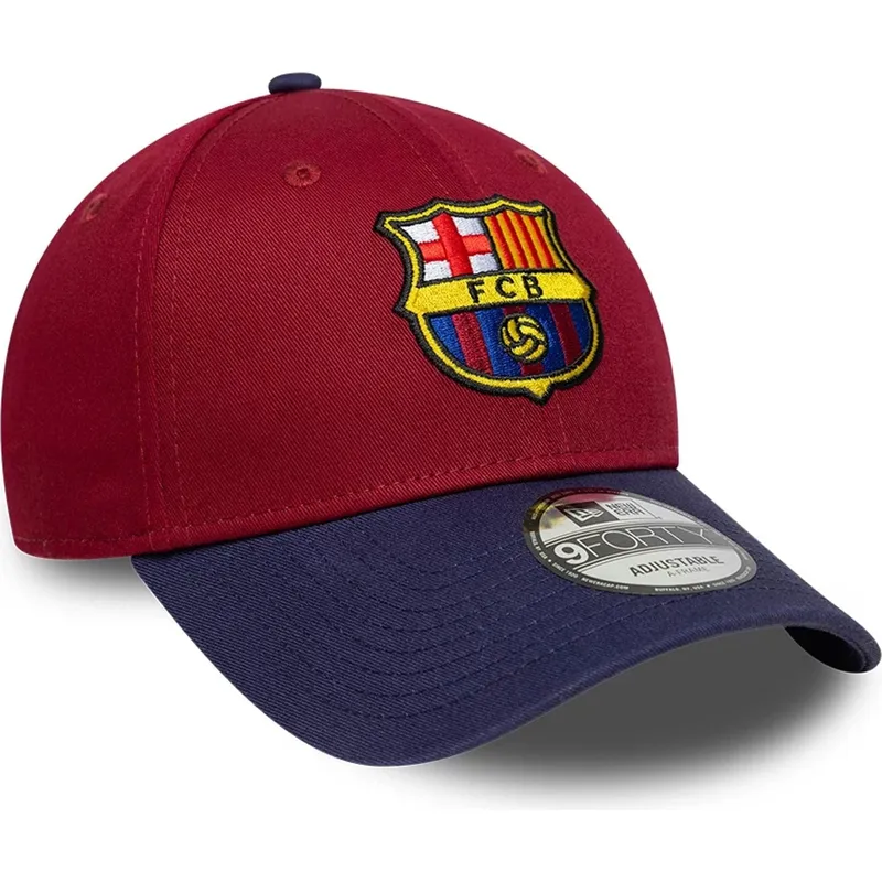 mutsid-kumer-mitmevarviline-snapback-9forty-ajustable-fc-barcelona-laliga-new-era
