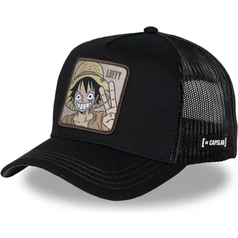 Mütsid kumer veok must snapback Monkey D. Luffy OP2 WAN3 One Piece Monkey D. Luffy One Piece Capslab