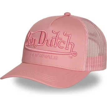 Von Dutch EMB05 Pink Trucker Hat