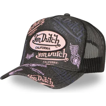 Mütsid kumer must snapback CAFE07 Von Dutch