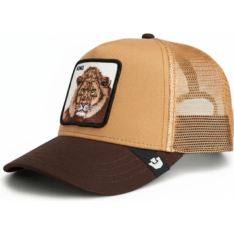 mutsid-kumer-veok-pruun-snapback-leon-king-mane-man-the-farm-the-farm-de-goorin-bros