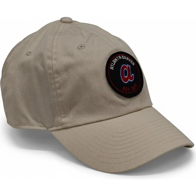 mutsid-kumer-beez-reguleeritav-club-unstructured-organic-cotton-atlanta-braves-mlb-nike
