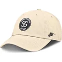 cap-kumer-beige-adjustable-strap-club-unstructured-organic-cotton-chicago-white-sox-mlb-nike