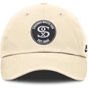 cap-kumer-beige-adjustable-strap-club-unstructured-organic-cotton-chicago-white-sox-mlb-nike