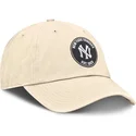 cap-kumer-beige-adjustable-strap-club-unstructured-organic-cotton-new-york-yankees-mlb-nike