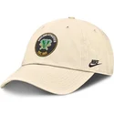 cap-kumer-beige-adjustable-strap-club-unstructured-organic-cotton-oakland-athletics-mlb-nike