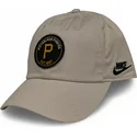 cap-kumer-beige-adjustable-strap-club-unstructured-organic-cotton-pittsburgh-pirates-mlb-nike