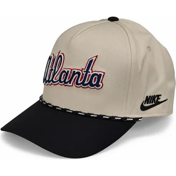 Cap kumer beige snapback Rise Structured Atlanta Braves MLB Nike