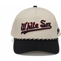 cap-kumer-beige-snapback-rise-structured-chicago-white-sox-mlb-nike